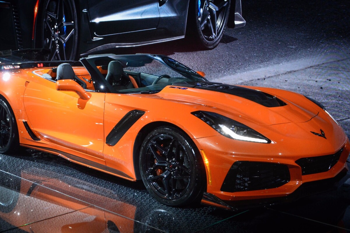 The 2019 Corvette ZR1 convertible is the first ZR1 drop-top Chevrolet has made since the original in 1970