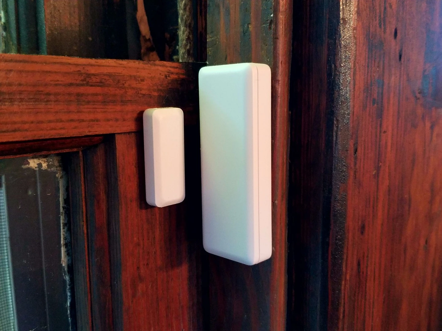 The Vivint home security system window sensors
