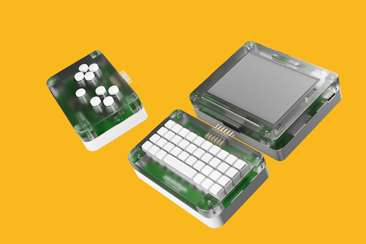 Pocketbyte customizable portable computer opens doors for makers