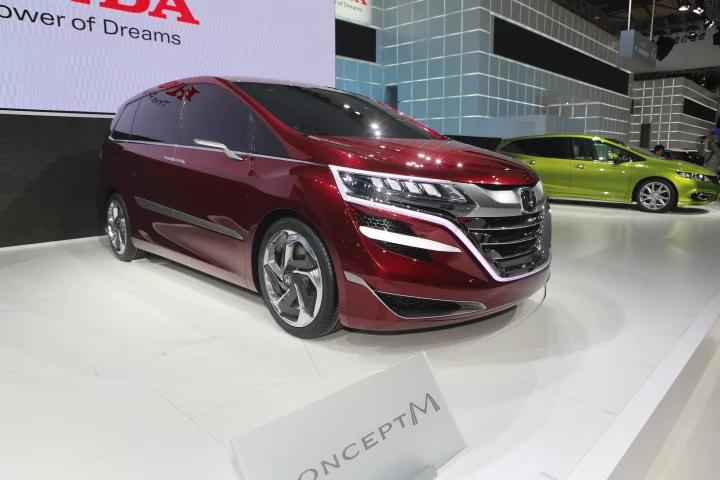 The Honda Concept M on display at Auto Shanghai 2013