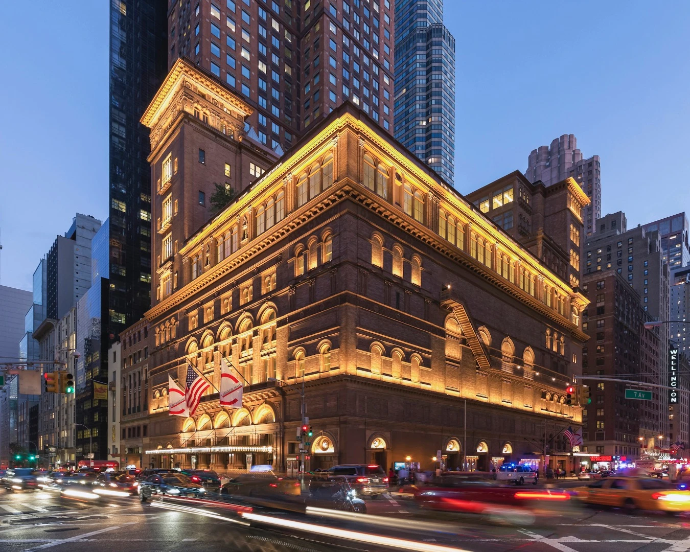 The Carnegie Hall Studio Towers Renovation Project involved a $230 million renovation of the non-performance venues at the New York City national historic site