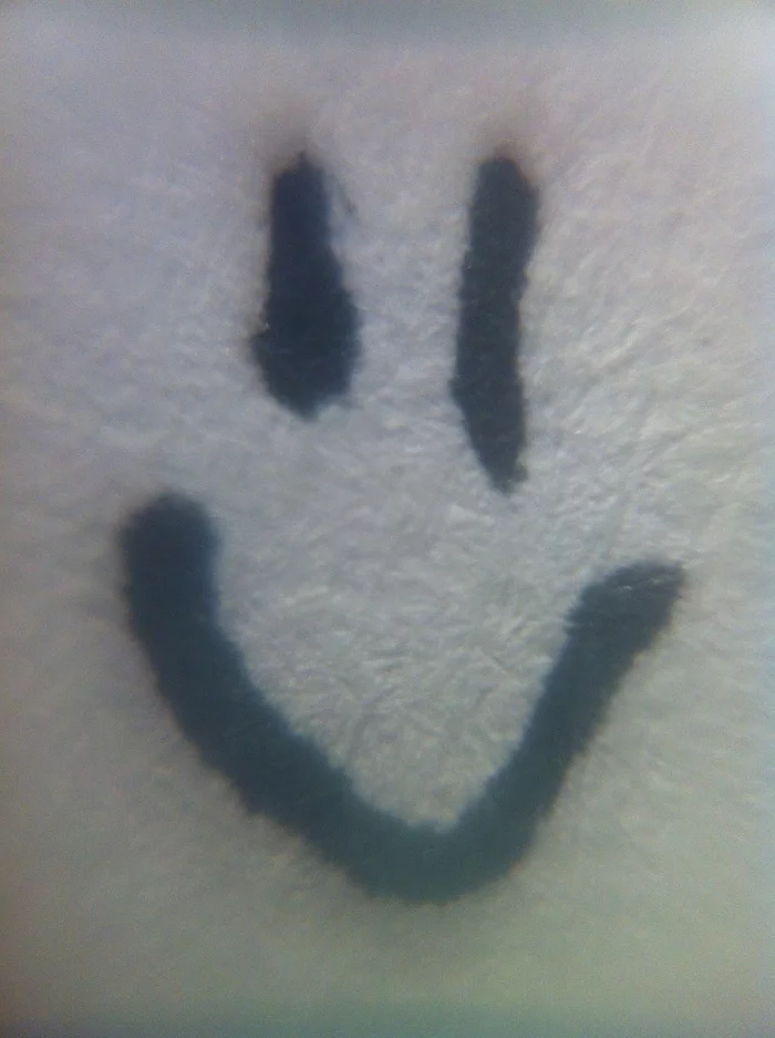 A close-up of a drawing, taken with the Micro Phone Lens