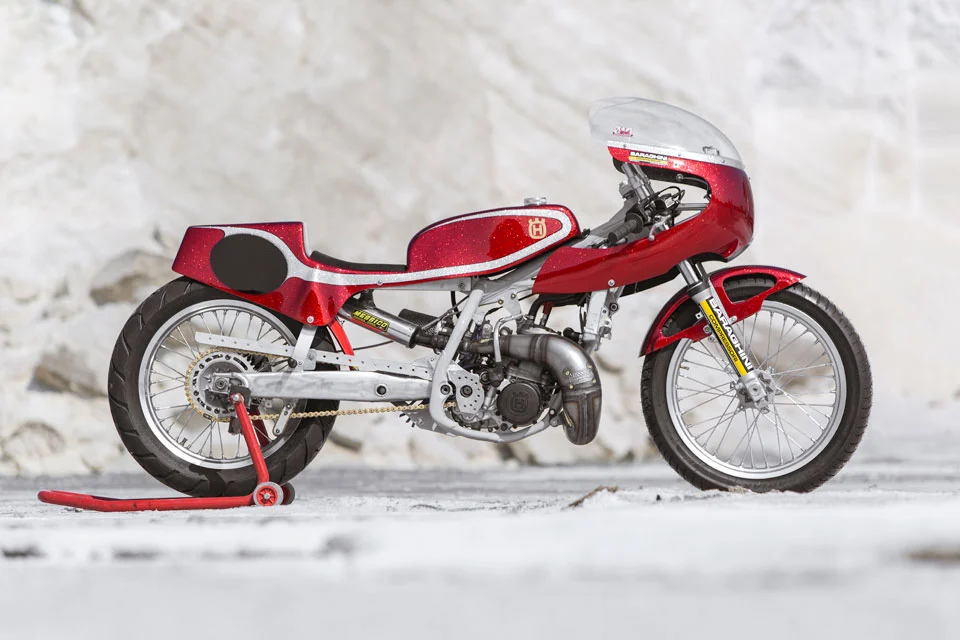 The red side of the Husqvarna WR360 Wasted Years