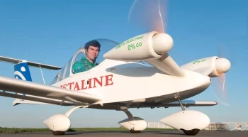 Hugues Duval world record holder for speed in his MC15E Cri Cri called E-Cristaline
