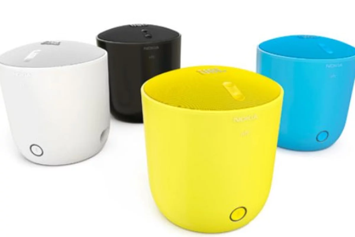 Nokia's new PlayUp range of speakers was created with JBL and follows up on a previous range called Play 360°