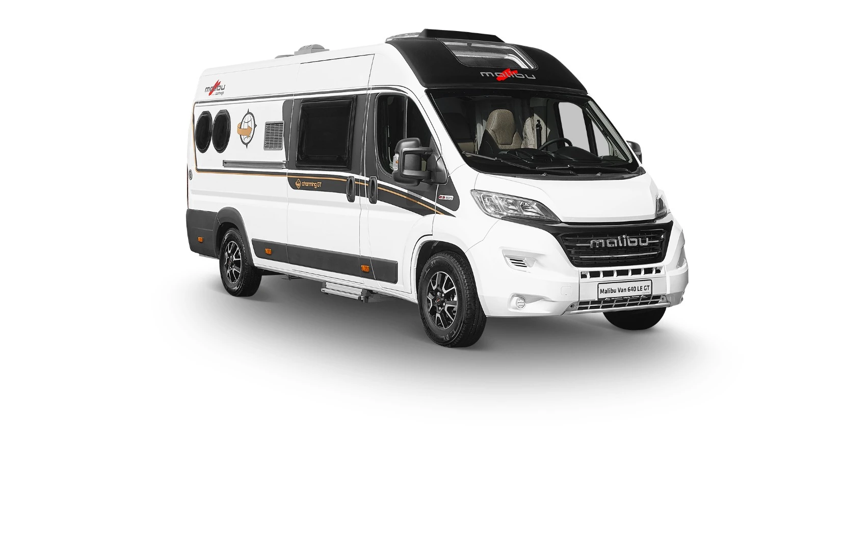 The Charming GT is the latest camper van in Malibu's lineup, adding a little space and light as compared to the standard Charming