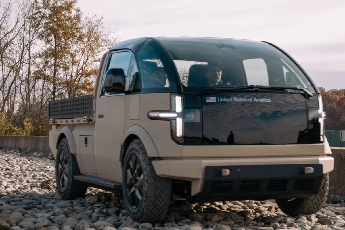 Canoo has developed an electric tactical vehicle for the US Army