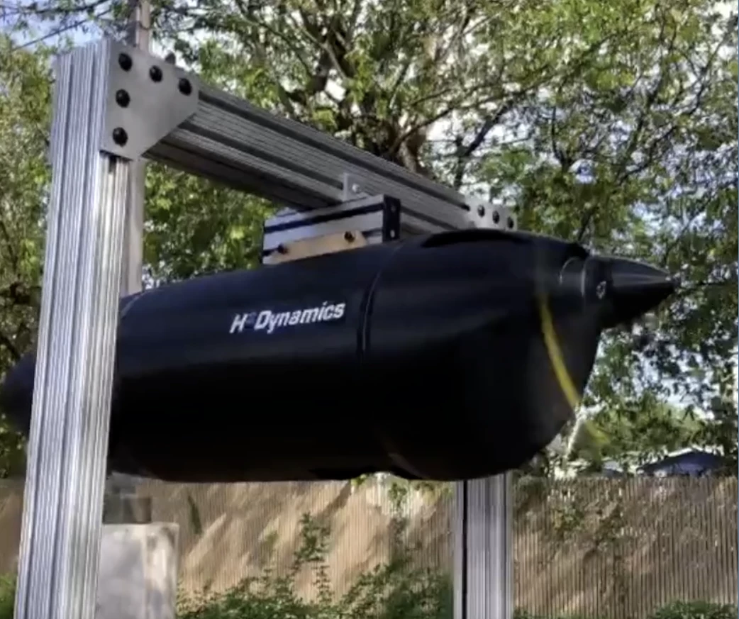 Ground-based testing of a hydrogen propulsion pod