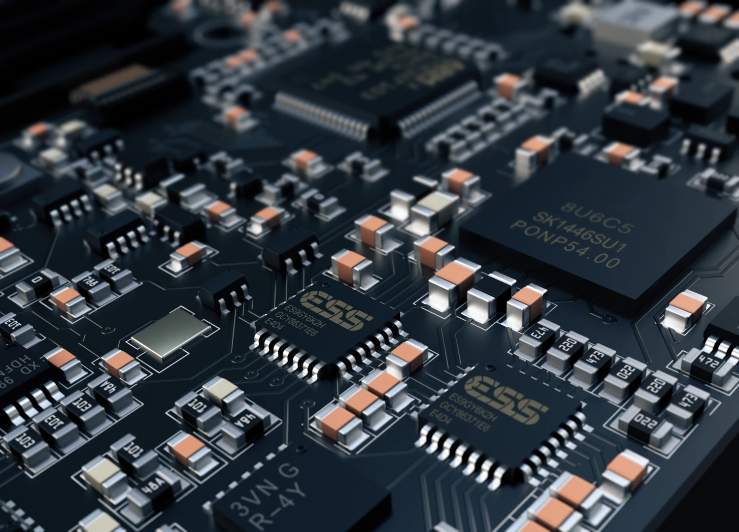 At the heart of the Dacamp L1 are ESS Sabre 32 ES9018K2M DAC chips and Class A/B amplifiers