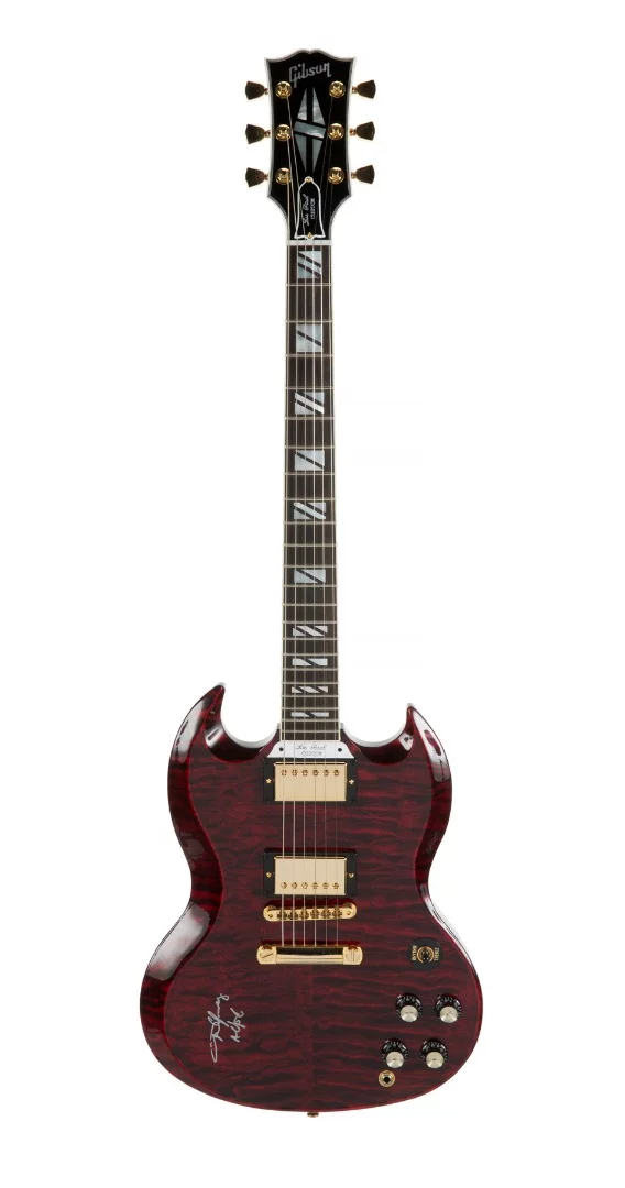 Gibson SG signed by Angus Young from AC/DC: Lot 165, estimate $4,000 - $6,000