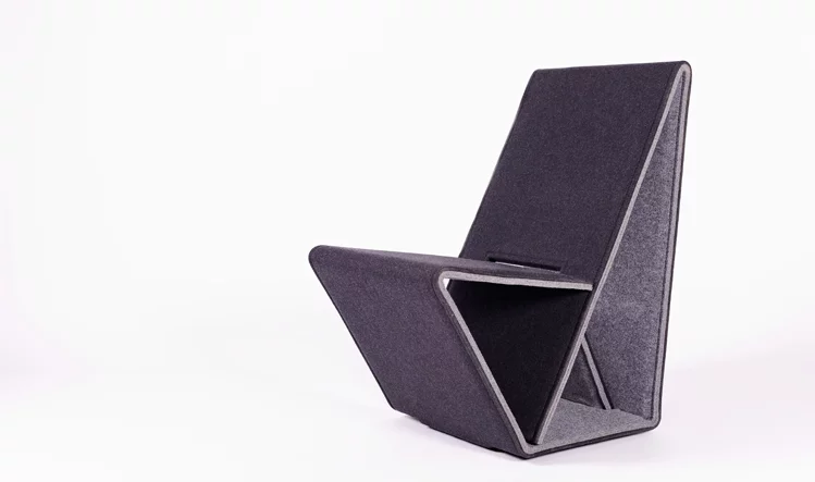 Vouwwow version 2 (VW02) made from PET-felt