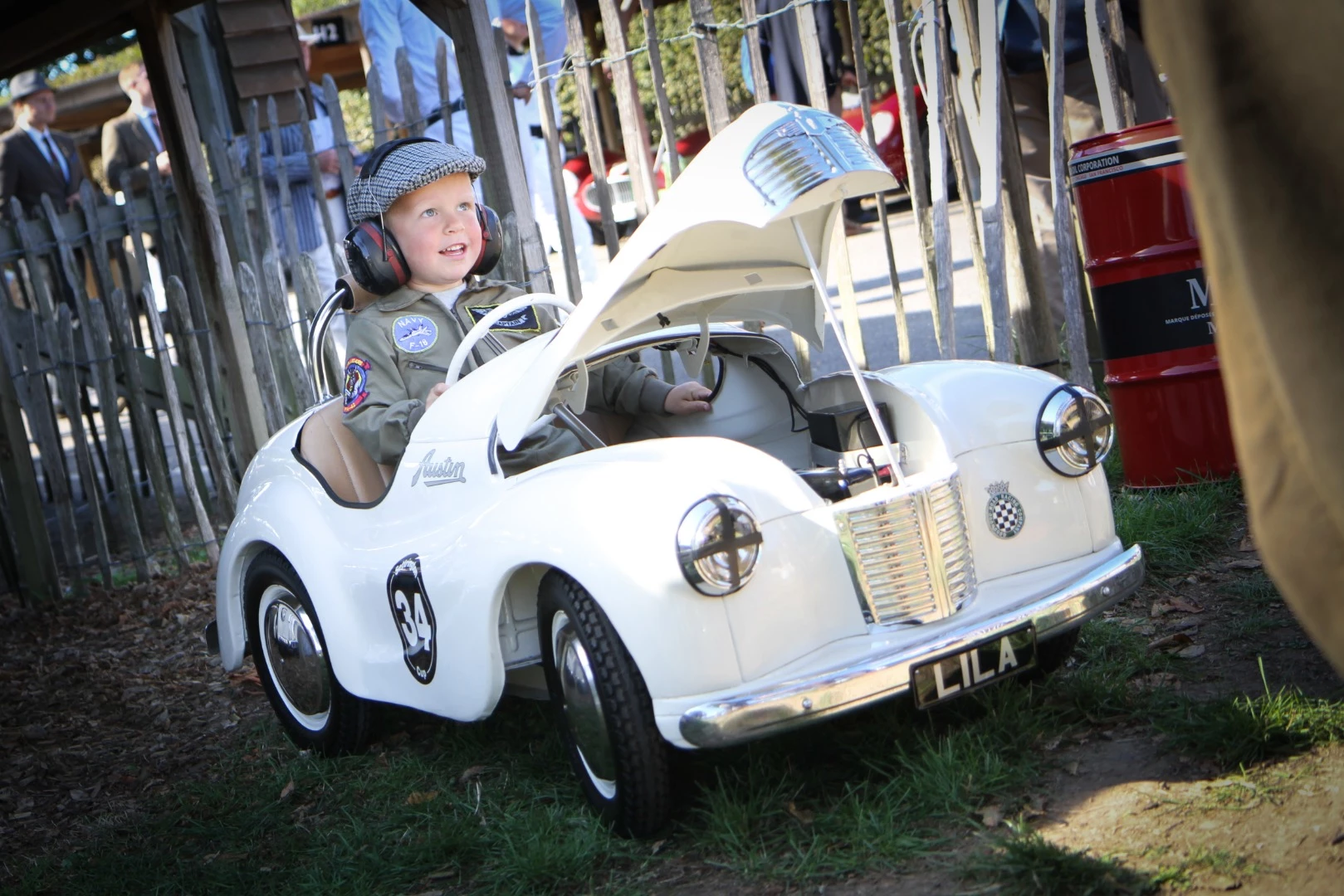 Even childrens toys of the era were on show