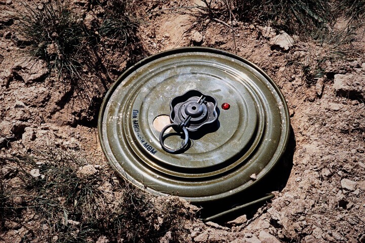 There are still 110 million landmines strewn around 70 countries worldwide