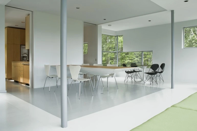 Interestingly, GLUCK+ cites Tower House's unusual design as helping reduce energy use (Photo: Paul Warchol)