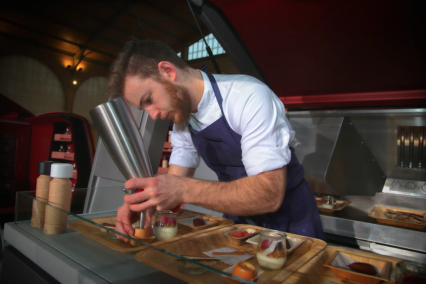 As a final touch to complete Le Bistrot du Lion, Peugeot selected talented French chef Sven Chartier as the first culinary tenant of Le Bistrot du Lion.