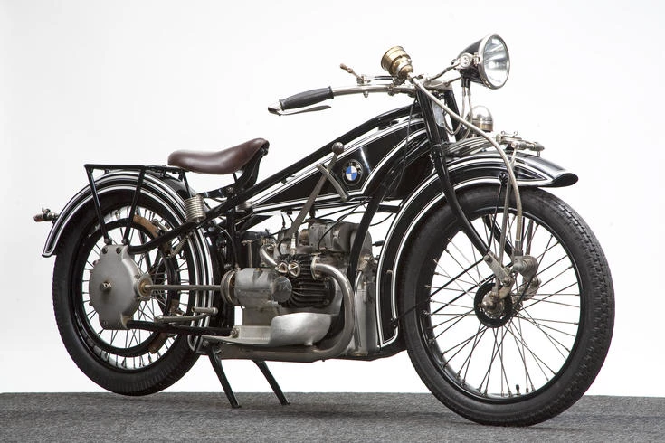 The first motorcycle to wear the BMW name was the R32 of 1923, a horizontally-opposed twin which is still instantly recognisable as a BMW nine decades later.
