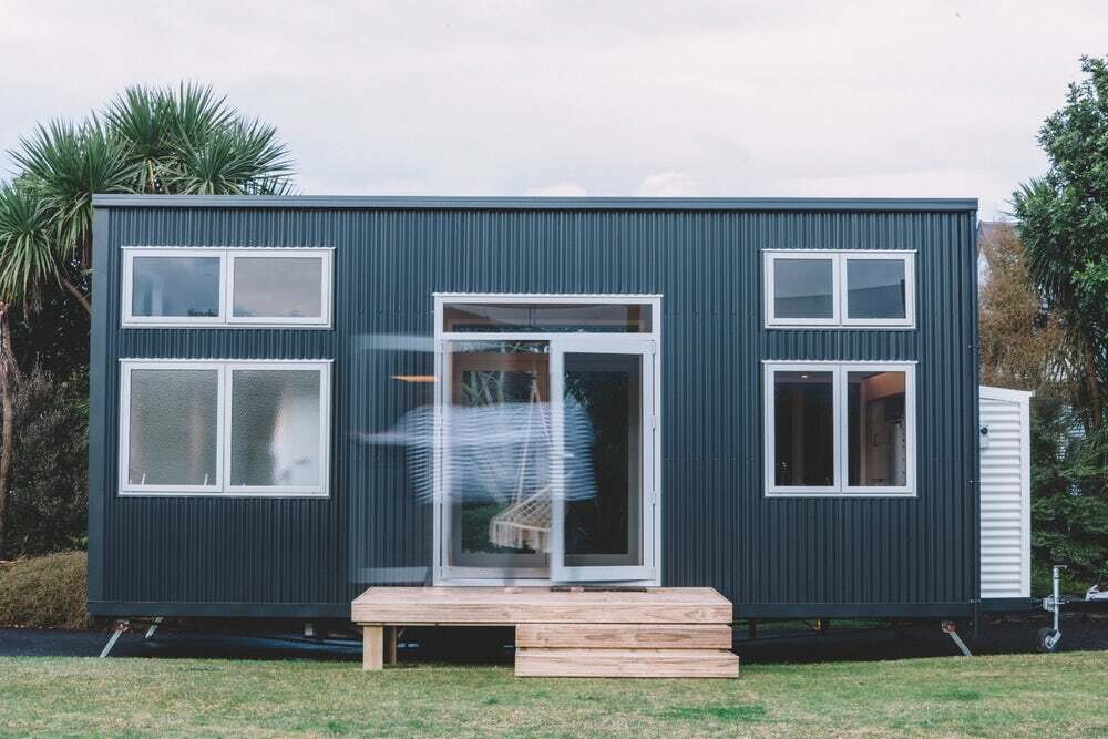 The Millennial Tiny House shown is Build Tiny's prototype model