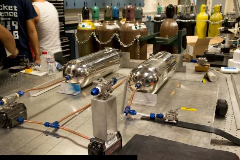 Static test rig for the Tri-D engine