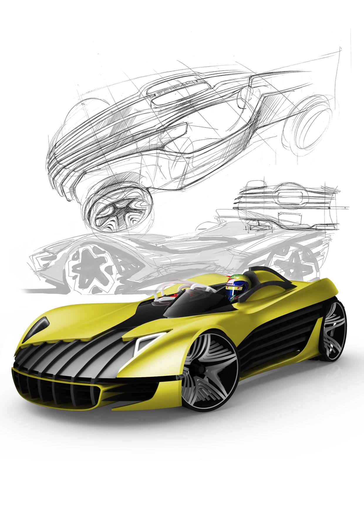 Finalist entry, Ferrari World Design Contest