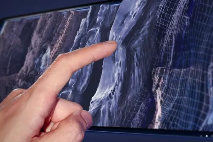 Senseg's technology would allow you to feel textures on a tablet's screen