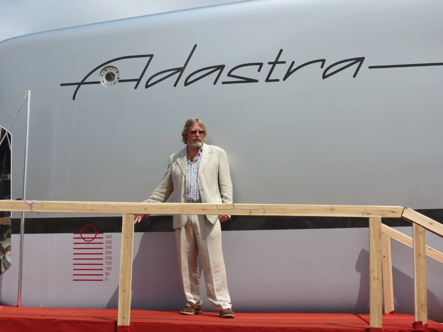 Adastra's designer John Shuttleworth