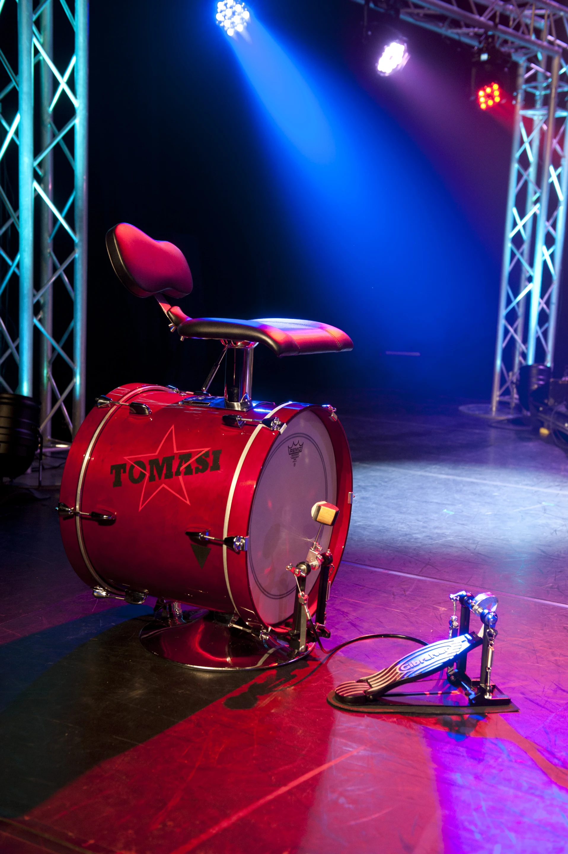 The Drumstooled is the brainchild of drummer, recording musician and teacher Patrice Bardin