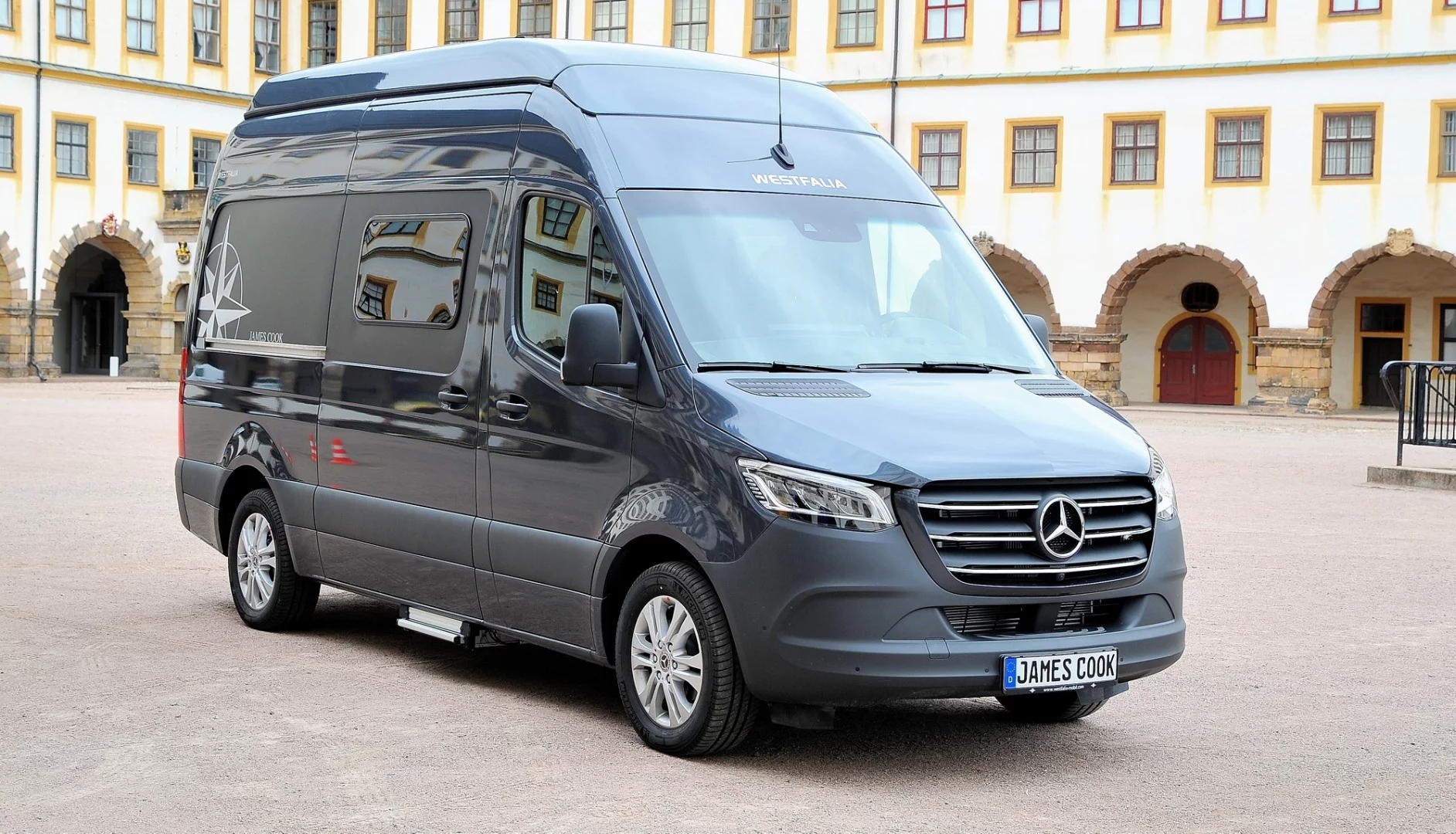 The James Cook compacts for a more nimble ride