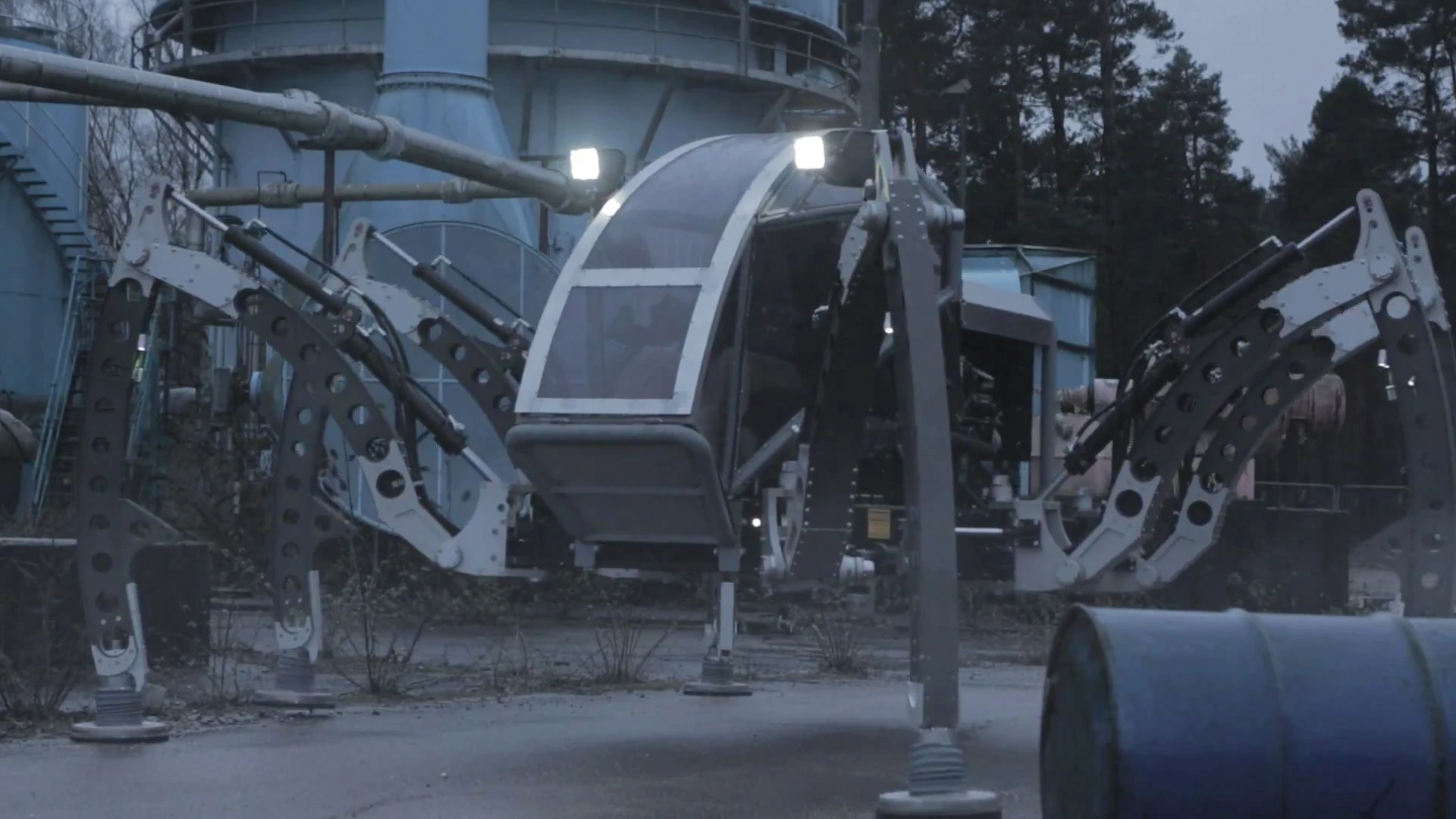 Mantis stands 2.8 meters tall