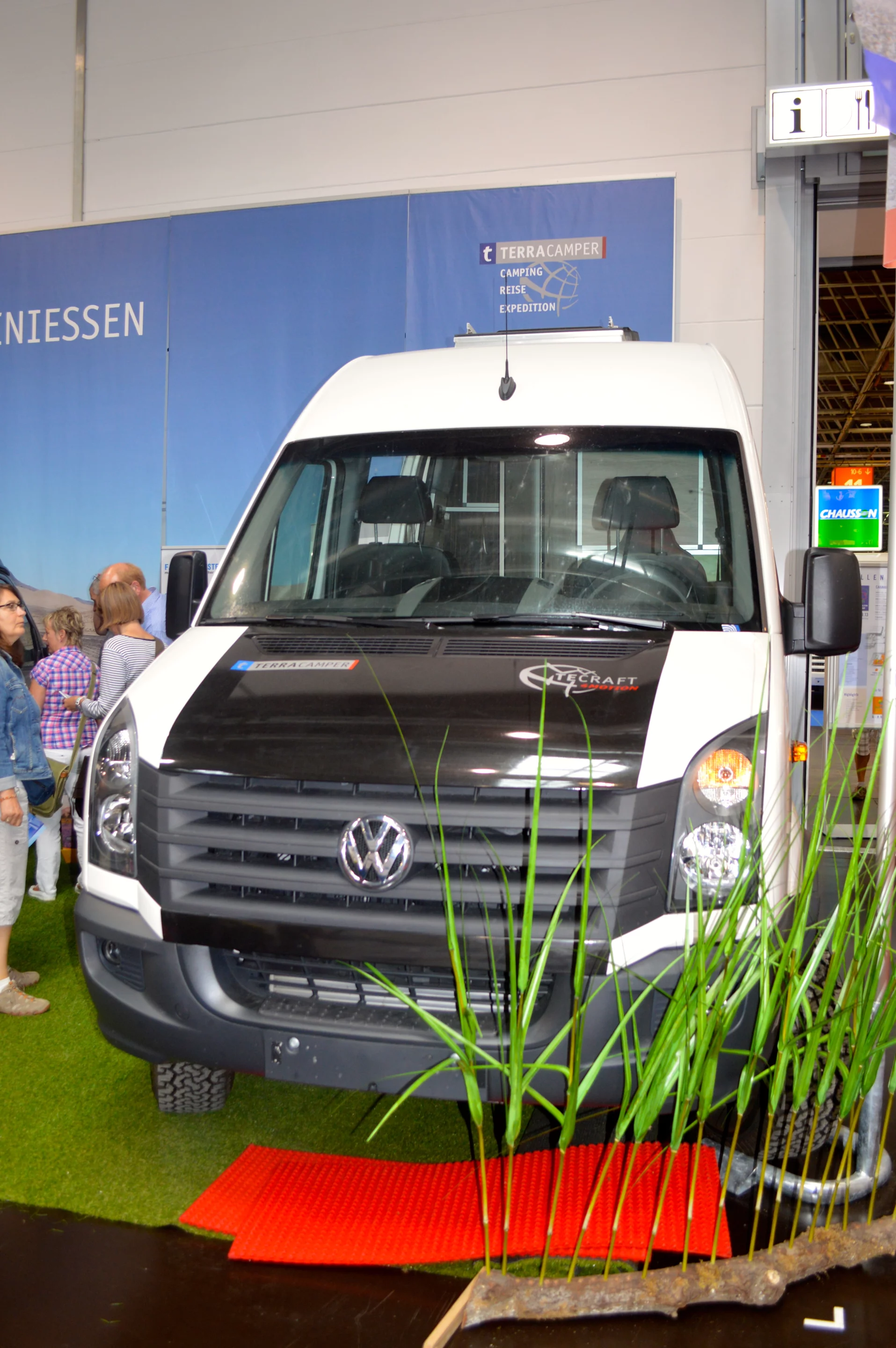 This Terracamper Tecraft is based on a VW Crafter with 4Motion AWD