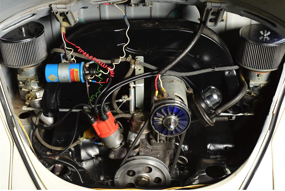 The star of two hit movies and already the most expensive Volkswagen Beetle in history, this 1963 Volkswagen Beetle broke its own world record of $126,500 and further entrenched itself on our list of the most valuable movie cars.