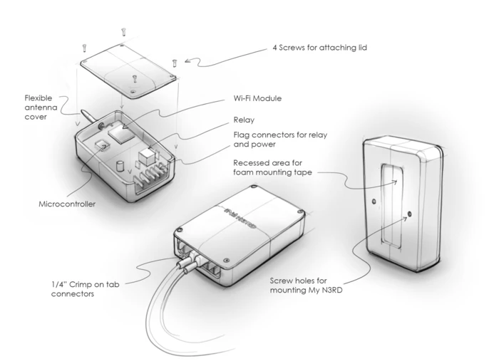 The development team is still working on the final designs for the outer casing
