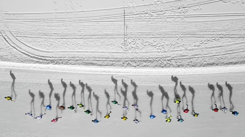Skating Shadows: Winner in the People category