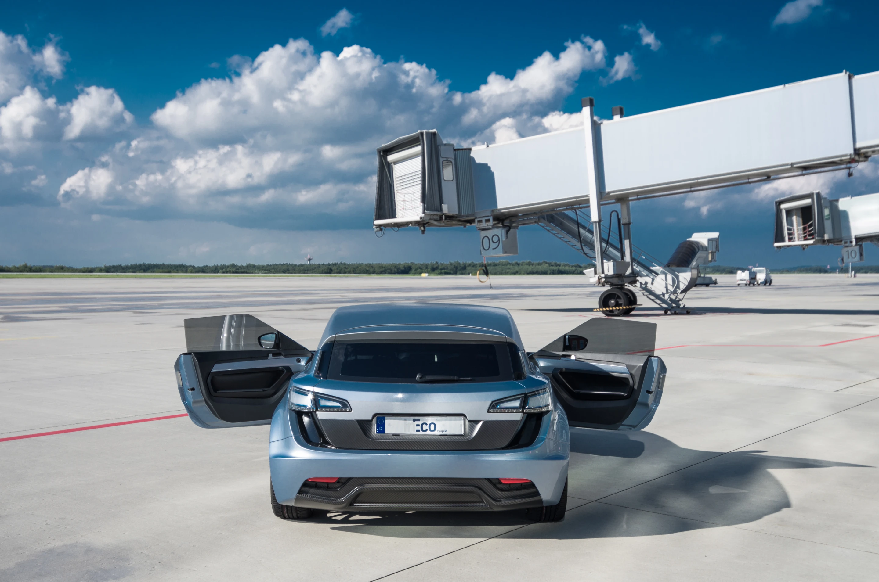 The InEco demonstrator is a two-door, four-seat hatchback