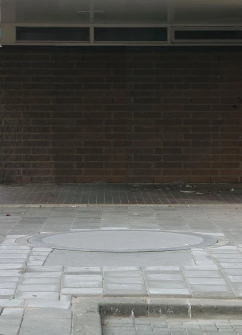 Without a trace - well, not much of a trace, and quite safe to walk on