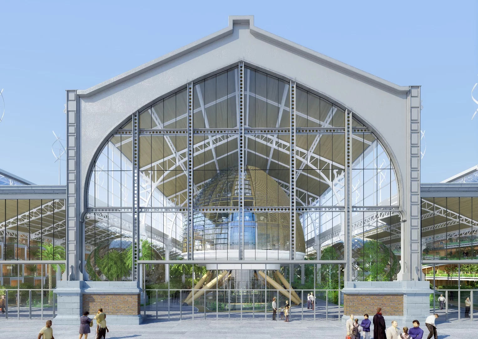 Built between 1902 and 1907, Tour & Taxis served as a customs clearance and storage complex throughout the 20th century