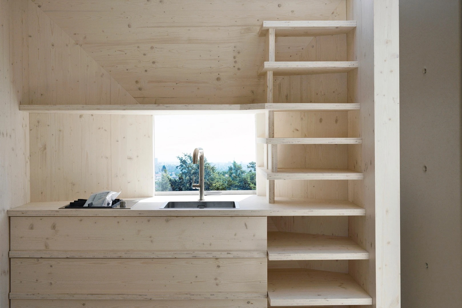 Living Unit on Ljubljana Castle's kitchen area