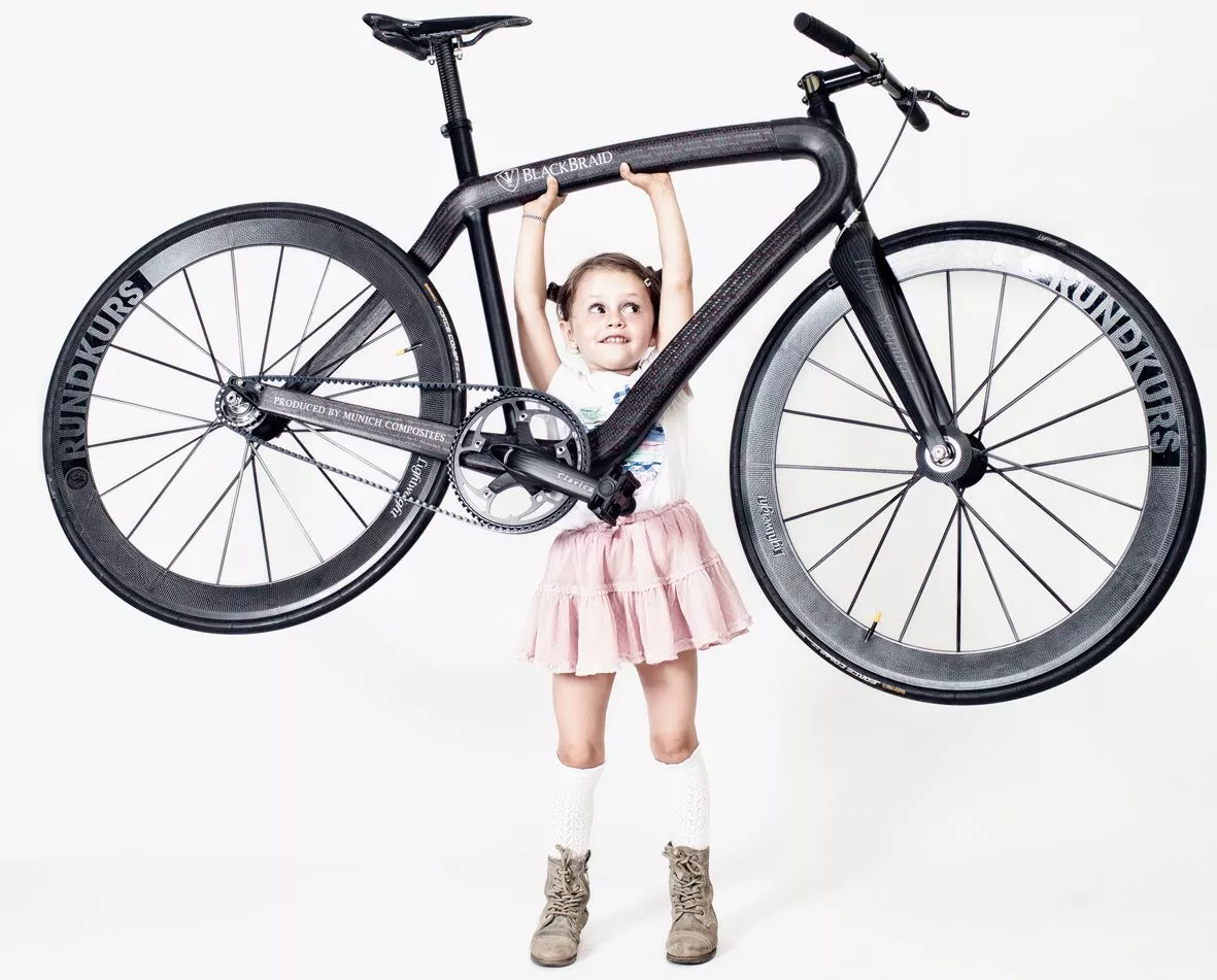 The BlackBraid Fixed – so light, even a kid can lift it (Photo: PG.DE)