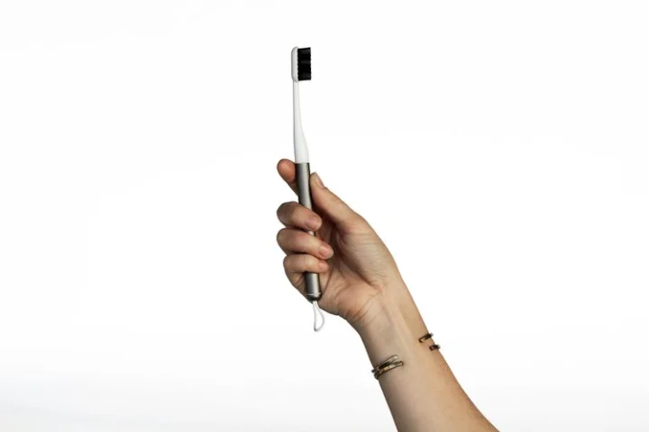 The Goodwell toothbrush is designed as a more eco-friendly way to brush your teeth