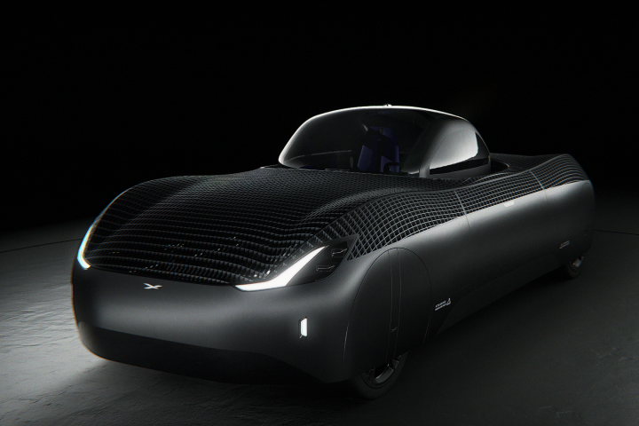 The Model A looks like a sporty little convertible – but most people would never guess just how convertible this remarkable design is