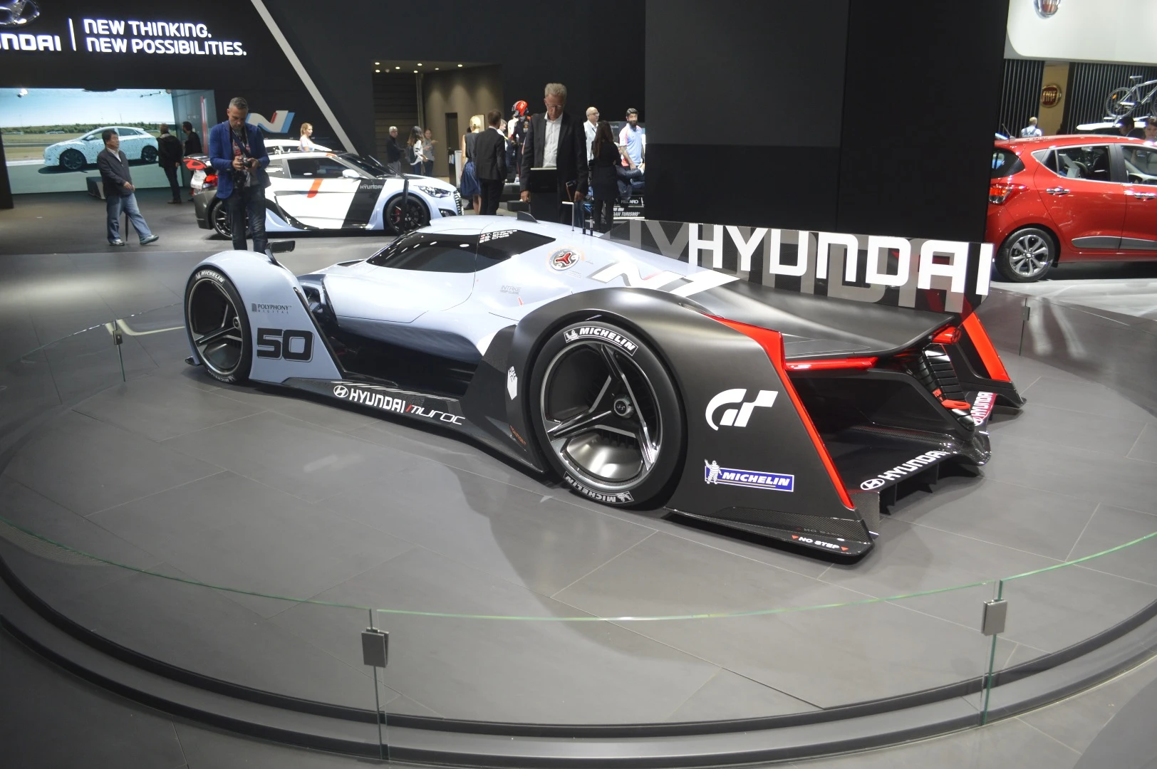 The N 2025 Vision Gran Turismo produces a projected 650 kW (871 hp)