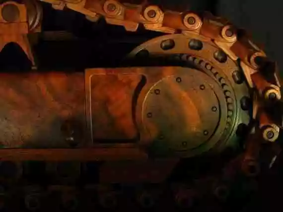 Woodchuck and Co studio has built a detailed wooden model of Caterpillar 5230B Excavator (Photo: Woodchuck and Co)