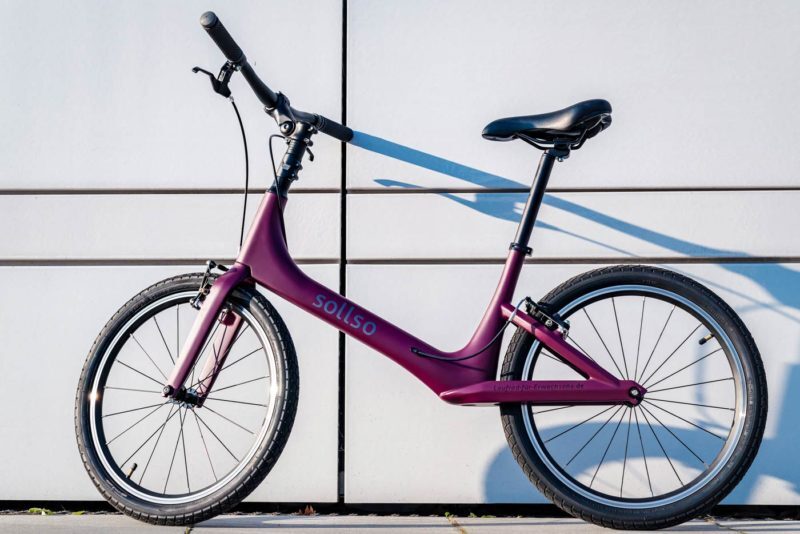 The Laufrad is offered in seven color choices
