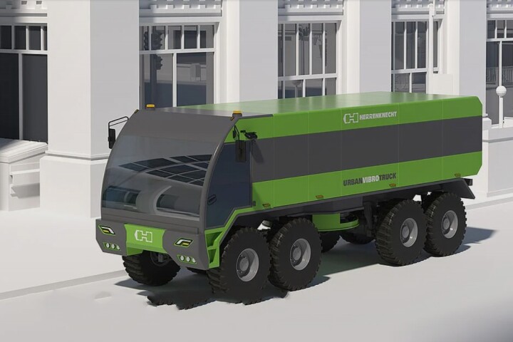 If all goes well, the Urban Vibro Trucks will enter production early next year