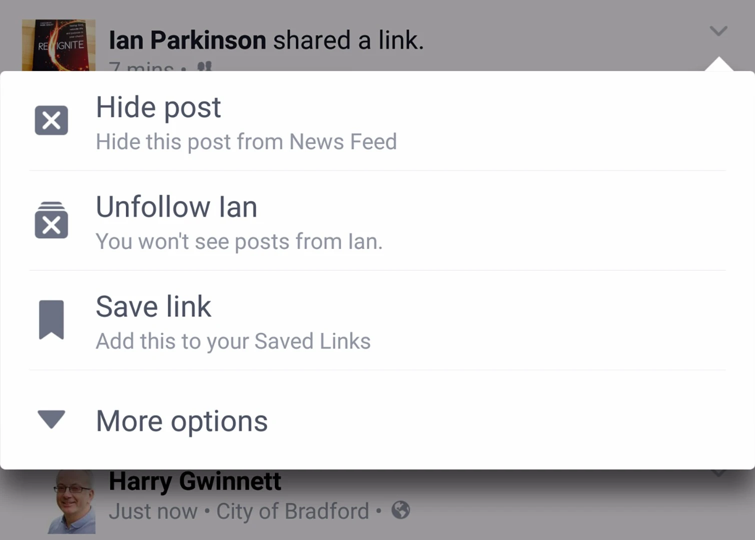 Save links to read later