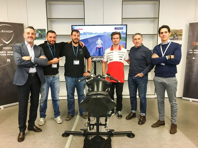 The LeanGP team with a prototype