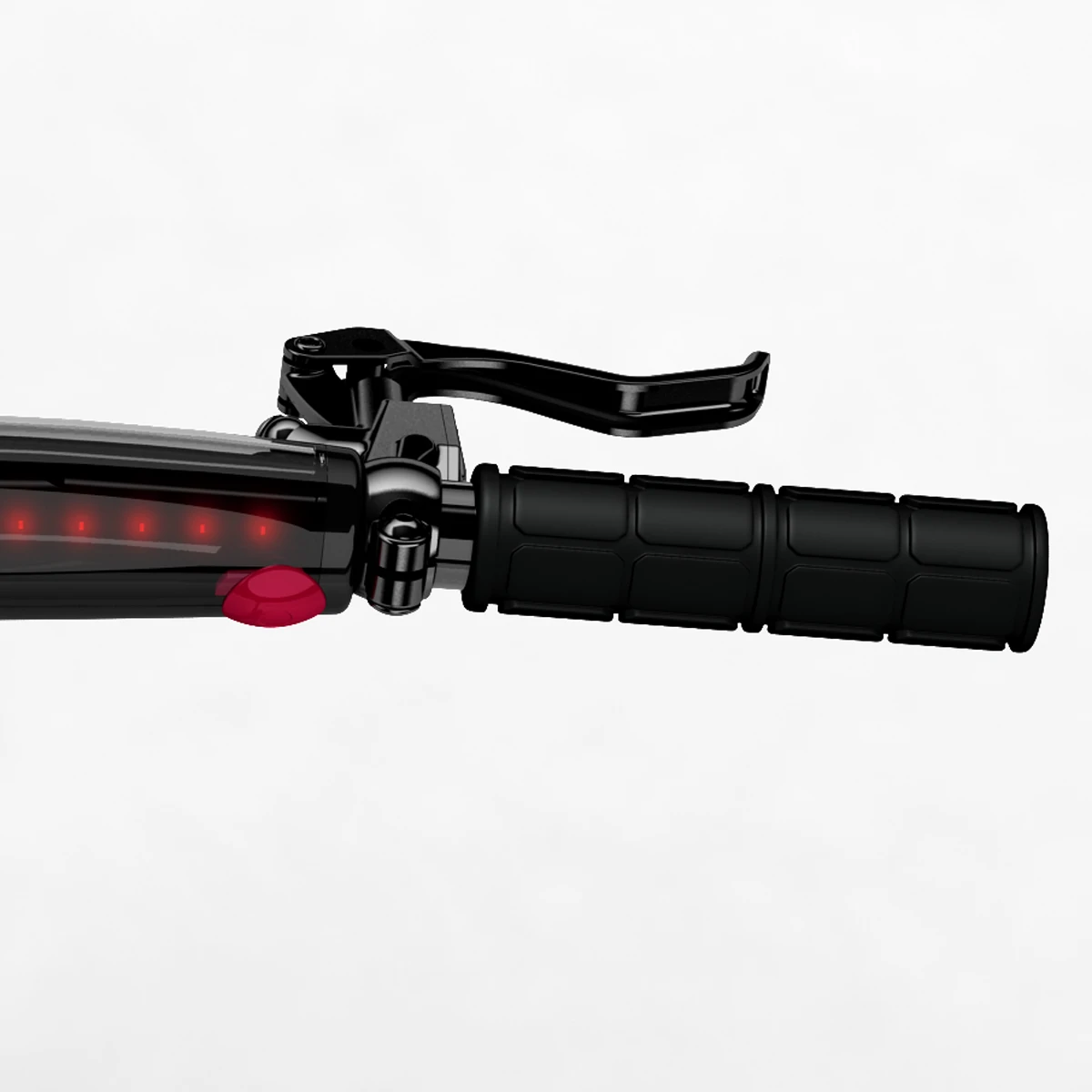 The rider is given push-button access to the electric assist on the handlebar