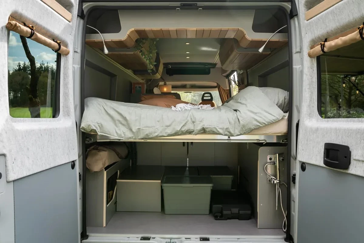 RV modules open endless flexibility for affordable custom van builds