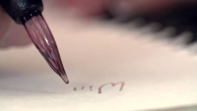 WINKpen can use even wine as ink