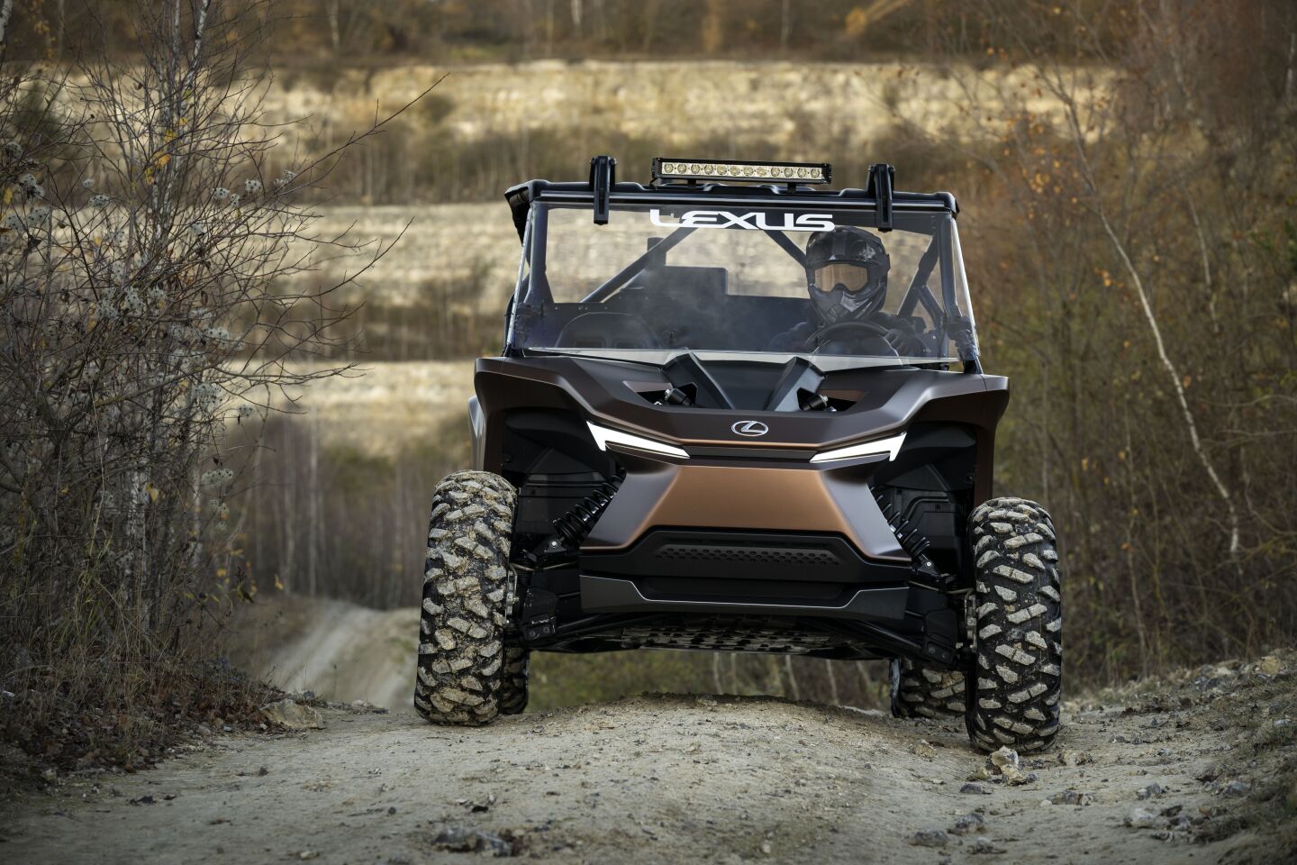 The ROV looks downright angry from head-on, a good thing, in our opinion