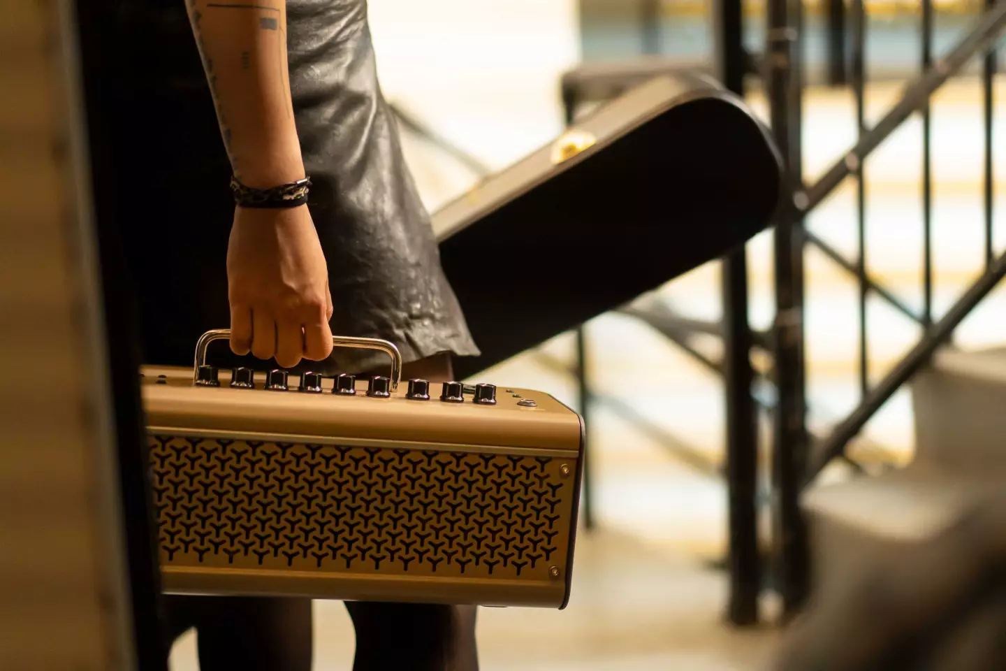 The THR-30IIA Wireless is designed to go where and your acoustic guitar you go
